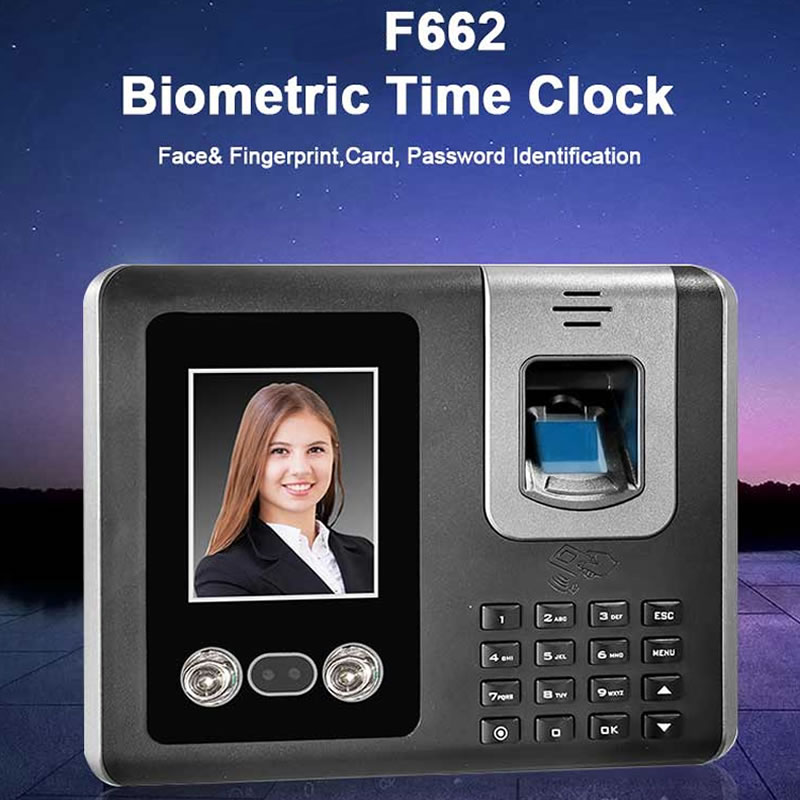 F662 Biometric Facial Recognition Access Control Machine